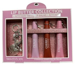 Lip Butter Trio - Peach, Cherry, Strawberry